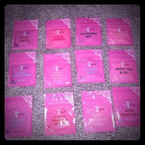 Lot of pink zebra sprinkles/ wax melt